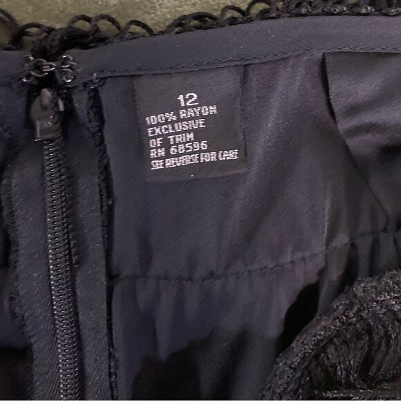 #232 - DKNY All Fringe Mini shirt - Picture 5 of 7